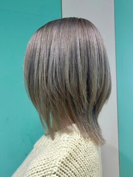 マティーナ ヘアー 池袋(Matina hair) 【アッシュグレー×ウルフ】20代30代40代