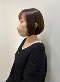 内巻きボブスタイル【高橋圭】