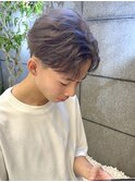 【木村神心】ブリーチ＋カラー ブリーチ1回 グレー
