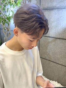 ゼスト フィーノ(ZEST fino) 【木村神心】ブリーチ＋カラー ブリーチ1回 グレー