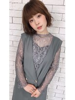 トゥーリ 春日店(tuuli) 大人かわいい前髪◆マチルダボブ◆ピンクベージュ◆髪質改善◆