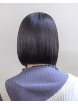 ルプラ ガーデン(le-pla garden) 切りっぱなしボブ#黒髪ボブ#髪質改善#ショートボブ#豊橋#豊川