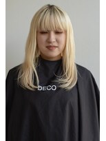アース クロスガーデン川崎店(HAIR&MAKE EARTH)&nbsp;LEDエクステローライト×ブロンドヘア