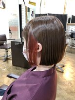 スミヤ(SUMIYA)&nbsp;大人可愛い20代30代40代50代黒髪前下がりショートボブ/鹿児島