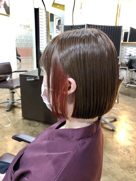 スミヤ(SUMIYA) 大人可愛い20代30代40代50代黒髪前下がりショートボブ/鹿児島