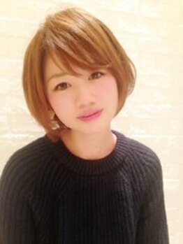 リゼロ(Ligero)の写真/【肥後橋駅徒歩3分】お顔スッキリカットが魅力☆丁寧なカウンセリングで、あなたのなりたいを叶えます！