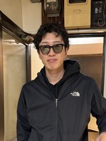 リンネ(Lin'ne)&nbsp;短すぎないラフな『ニュアンスパーマ』刈り上げない