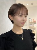 ☆マッシュショートショートボブ20代30代40代髪質改善カラー池袋