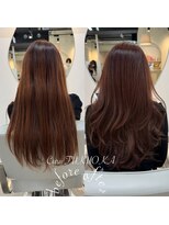 カラ フクオカ(Cara FUKUOKA)&nbsp;ラベンダーブラウン《★髪質改善うる艶水素カラー＋カット★》