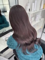 ラムシェール(LamChele)&nbsp;【lamchele】カシスブラウン×質感再整カラー