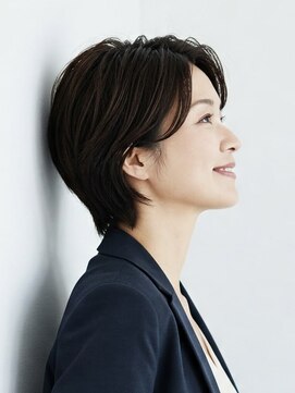 ビュートリアム265(BEAUTRIUM 265) 40代/50代/60代ひし形小顔ショートボブ絶壁解消白髪ぼかし△18