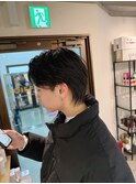 ニュアンスパーマ メンズサロン マッシュ カット 韓国 長崎