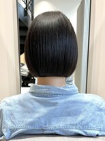 ラフ 立川(Laff)&nbsp;切りっぱなしボブ×ショコラアッシュ【ボブ/ショート/立川】