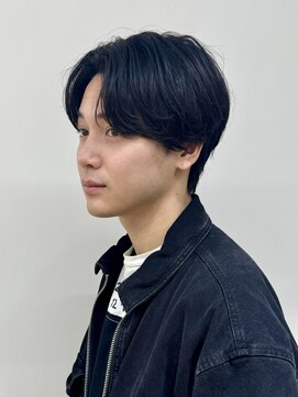 マイロ(mailo) メンズセンターパート×ニュアンスパーマ×韓国マッシュ