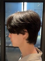 オーガニック アトリエ 大宮(organic+atelier)&nbsp;韓国風センターパートシースルーマッシュウルフニュアンスパーマ