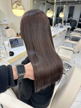 コア 梅田茶屋町店(Core) 髪質改善艶髪愛され韓国風前髪カット 小顔梅田