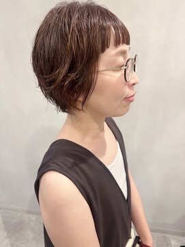 ラトリエコンタン(L´atelier Content) 【shima】くせをいかしたショートボブ