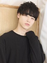 メンズソース 堺東(MEN'S SOURCE)&nbsp;黒髪ナチュラルマッシュ/メンズ