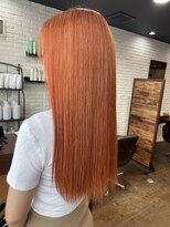 ミリ 奈良店(mm)&nbsp;オレンジ/ブリーチ/ブリーチカラー/近鉄奈良/奈良駅/学生/学割/