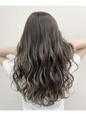 ハイライトブリーチダブルカラーレイヤーカットくびれレイヤー