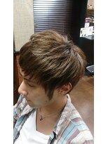 アンククロス 那覇店 ショートアッシュカラー