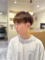 ソイクフ(SOY KUFU)&nbsp;20代30代40代◎柔らかブラウンカラーが印象のマッシュスタイル