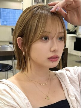 アビー(ABBEY3) 切りっぱなしボブレイヤーボブ大人ボブパツっとボブラインボブ