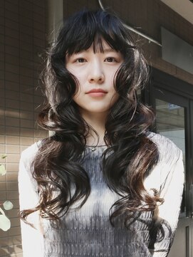 curly hair/なんば/難波