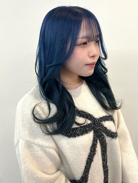 エトレ(etore) 透明感/サファイアブルー/レイヤーカット