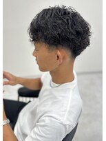 ヘアーメイク クーラ 行橋店(Hair make CURA)&nbsp;爽やかツイスパメンズパーマ束感マッシュウルフフェザーパーマ