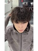海外風シャドウパーマ