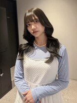 モク 神楽坂(mok)&nbsp;ブリーチなしで叶う♪柔らか透明感カラー"オリーブベージュ"