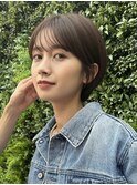 ショートボブ/ショート/ショートカット/30代40代50代60代/表参道
