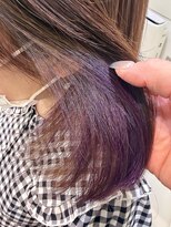 ケンジ 平塚 アネッタ(KENJE annetta)&nbsp;★イヤリングカラー×ピンキーバイオレット