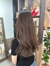 【朝のセットが楽に♪】似合わせカット＋柔らかコスメパーマ＋TR