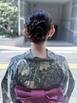 リムネ 四谷店(RIMUNE)&nbsp;浴衣ヘアアレンジ／花火大会
