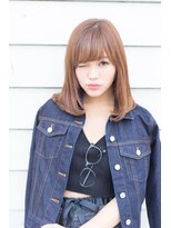 インデックスヘアー 亀戸店 インデックスヘアー亀戸店　大人可愛いミディナチュラルスタイル