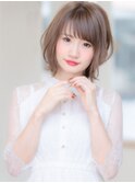 【VIALA 自由が丘】ショートレイヤー×外ハネ