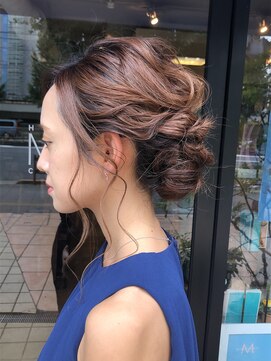 ヘア クチュール ミヨ(HAIR COUTURE MIYO) 結婚式　アップスタイル