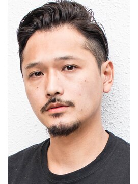 モニカ 西宮北口(Monica) ビジネス流行モテ髪サイドパート黒髪アップバングイケメン七三