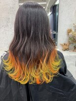 ランズ(LANDS) 【LANDS】カッパーオレンジ/イエローグラデ/善逸/鬼滅カラー