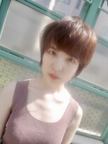 シュシュ(shushu) ピンクブラウン&ハンサムショート♪