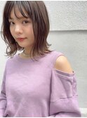 鎖骨ボブ