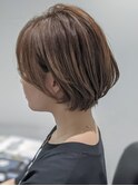 くせ毛活かしショート×マッシュボブ×デザインハイライトカラー