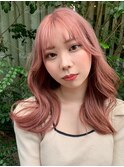 #ピンク　#韓国スタイル　#髪質改善