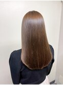 ツヤ髪ストレート