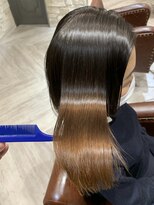 シャル 辻堂(shalu)&nbsp;髪質改善縮毛矯正の柔らかいシルキーナチュラルストレート