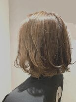 ヘアブランコブランコ 横浜(hair blanco_blanco) 似合わせカット/くびれヘア/デザインカラー/艶ボルドー[横浜駅]