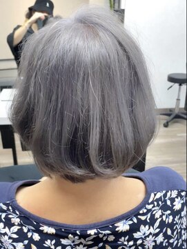 ヴィフ 大船(VIF) 丸みボブ/白髪ぼかし/白髪活かし/白髪/白髪染め/大船/大船駅