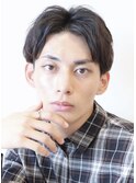【 Ｉ. 】刈り上げツーブロックアップバング短髪黒髪　川口
